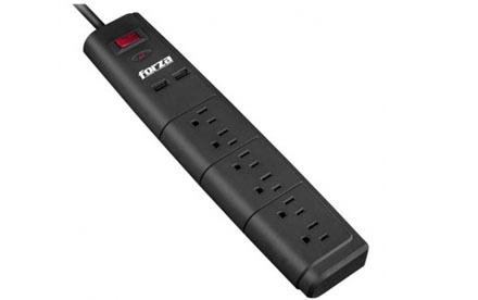 Forza - FSP-612USB - Protector de Sobretensión